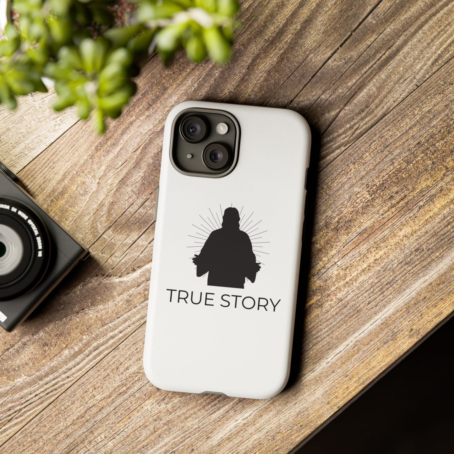 Phone Case Jesus Silhouette 'True' Story