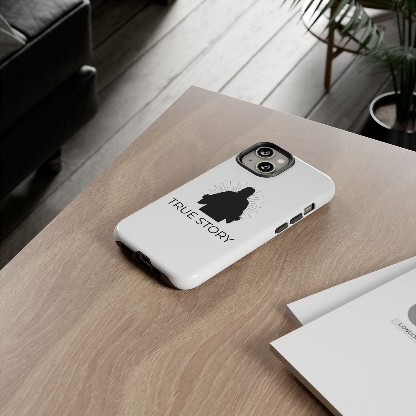 Phone Case Jesus Silhouette 'True' Story