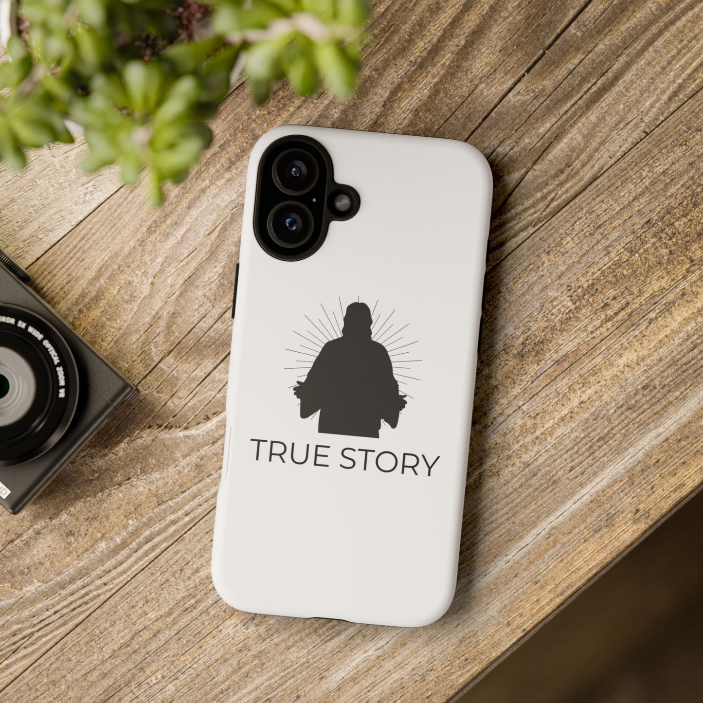 Phone Case Jesus Silhouette 'True' Story