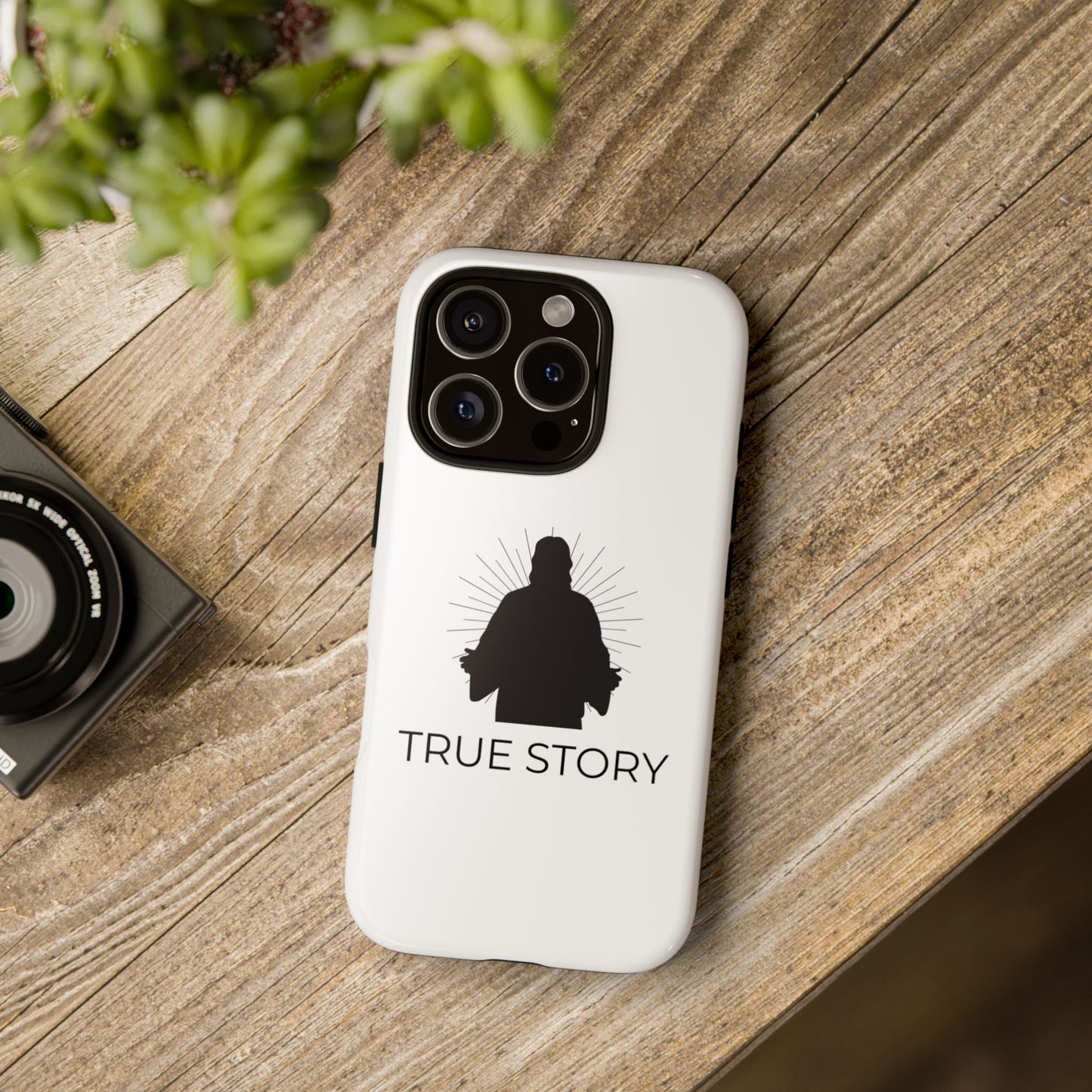 Phone Case Jesus Silhouette 'True' Story