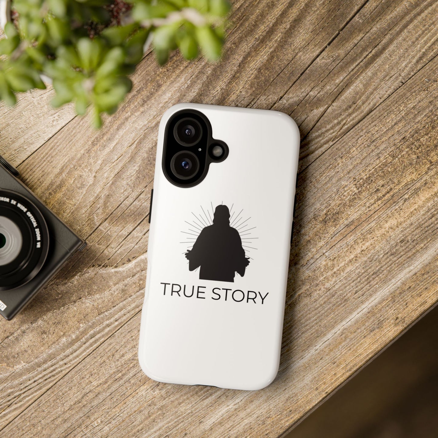 Phone Case Jesus Silhouette 'True' Story