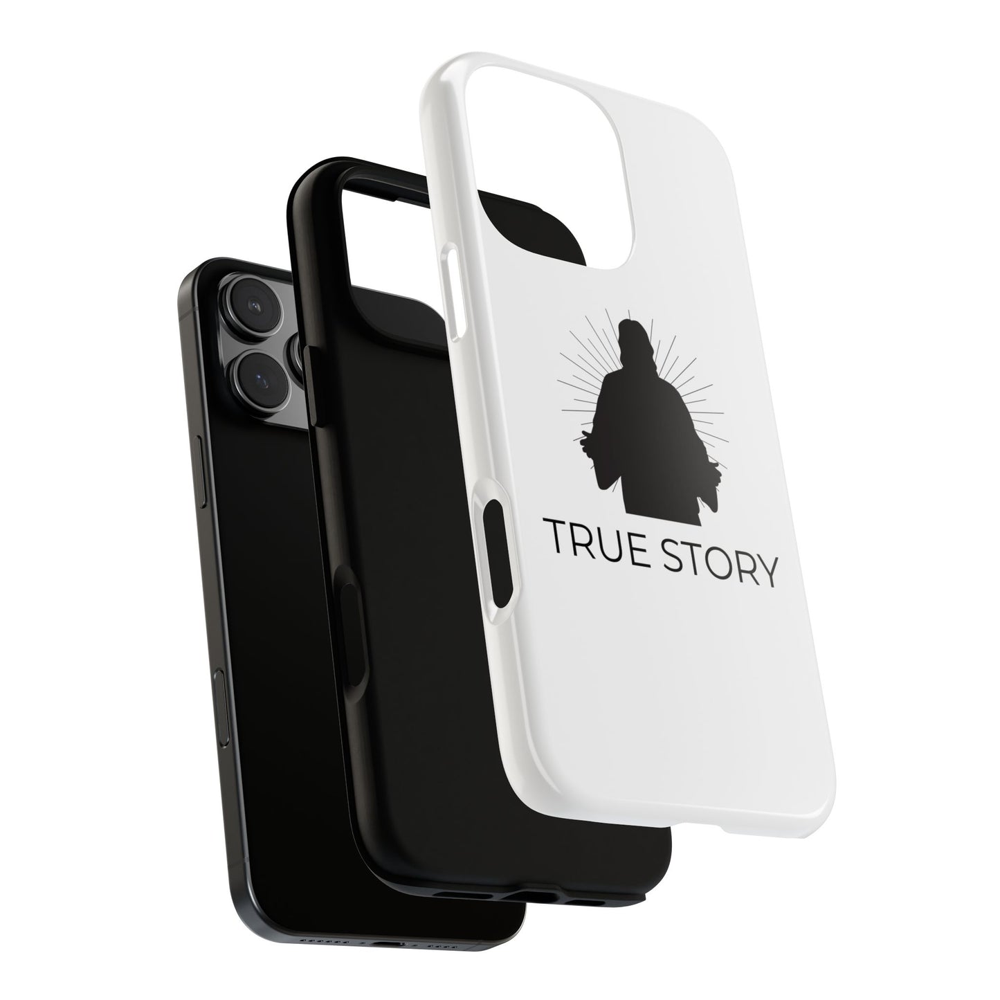 Phone Case Jesus Silhouette 'True' Story