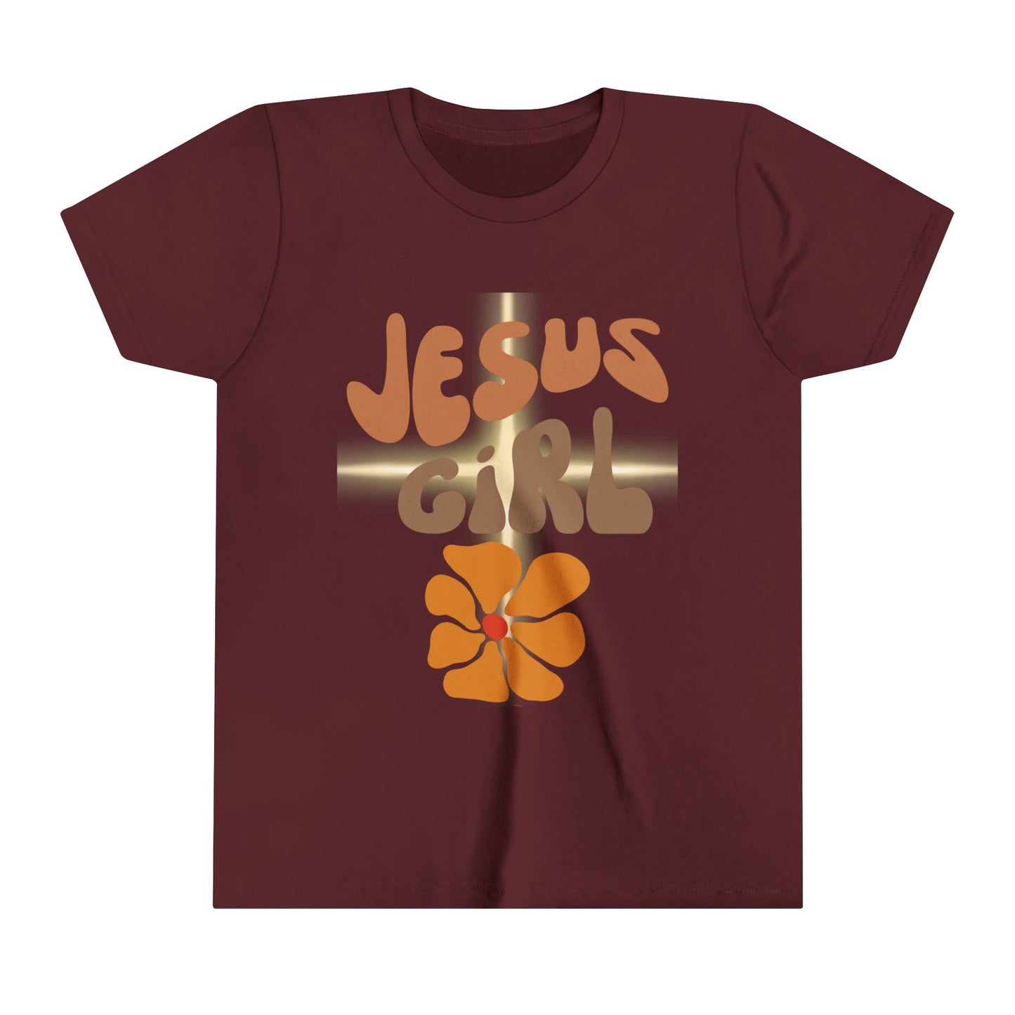 Jesus Girl Retro Youth Short Sleeve Tee