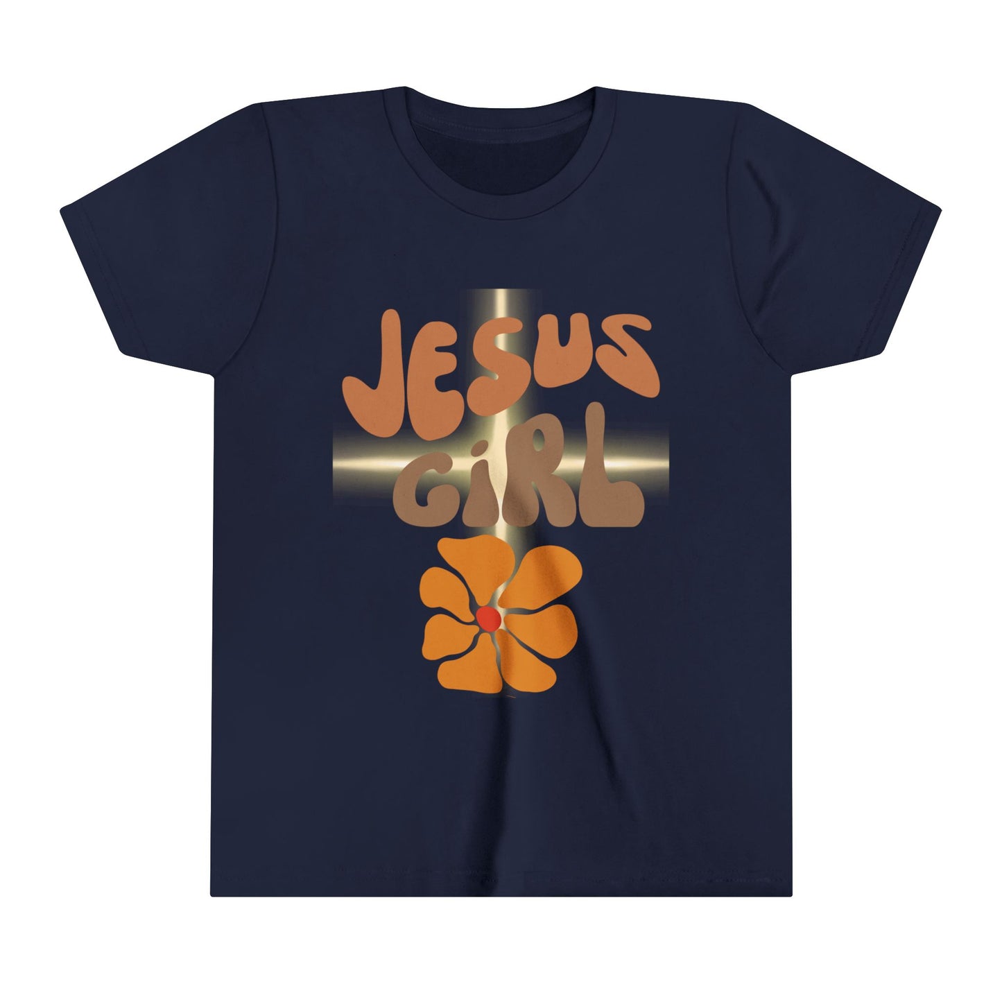 Jesus Girl Retro Youth Short Sleeve Tee
