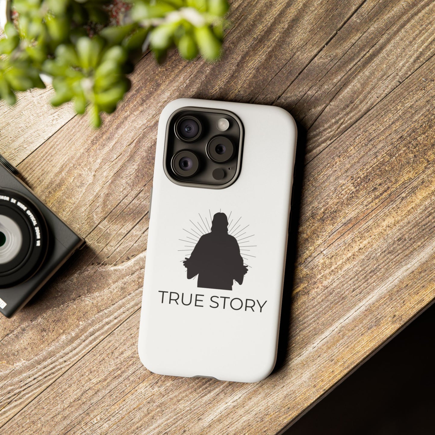 Phone Case Jesus Silhouette 'True' Story