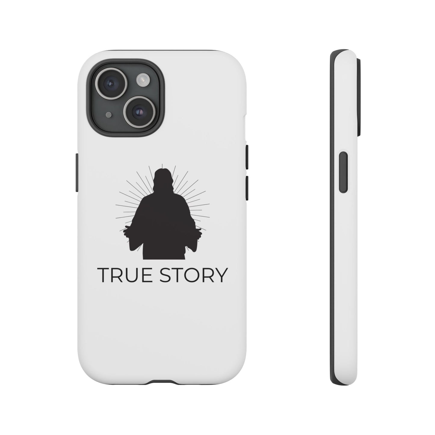 Phone Case Jesus Silhouette 'True' Story