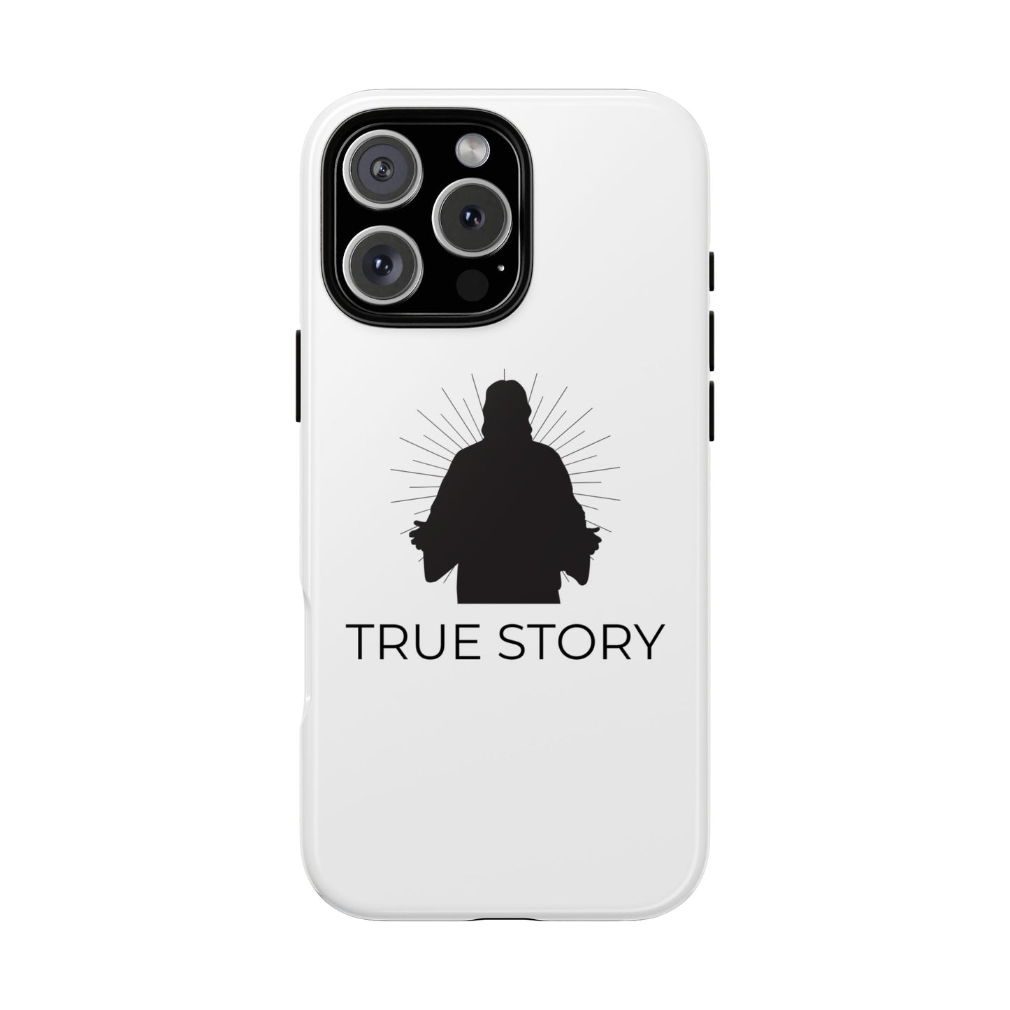 Phone Case Jesus Silhouette 'True' Story
