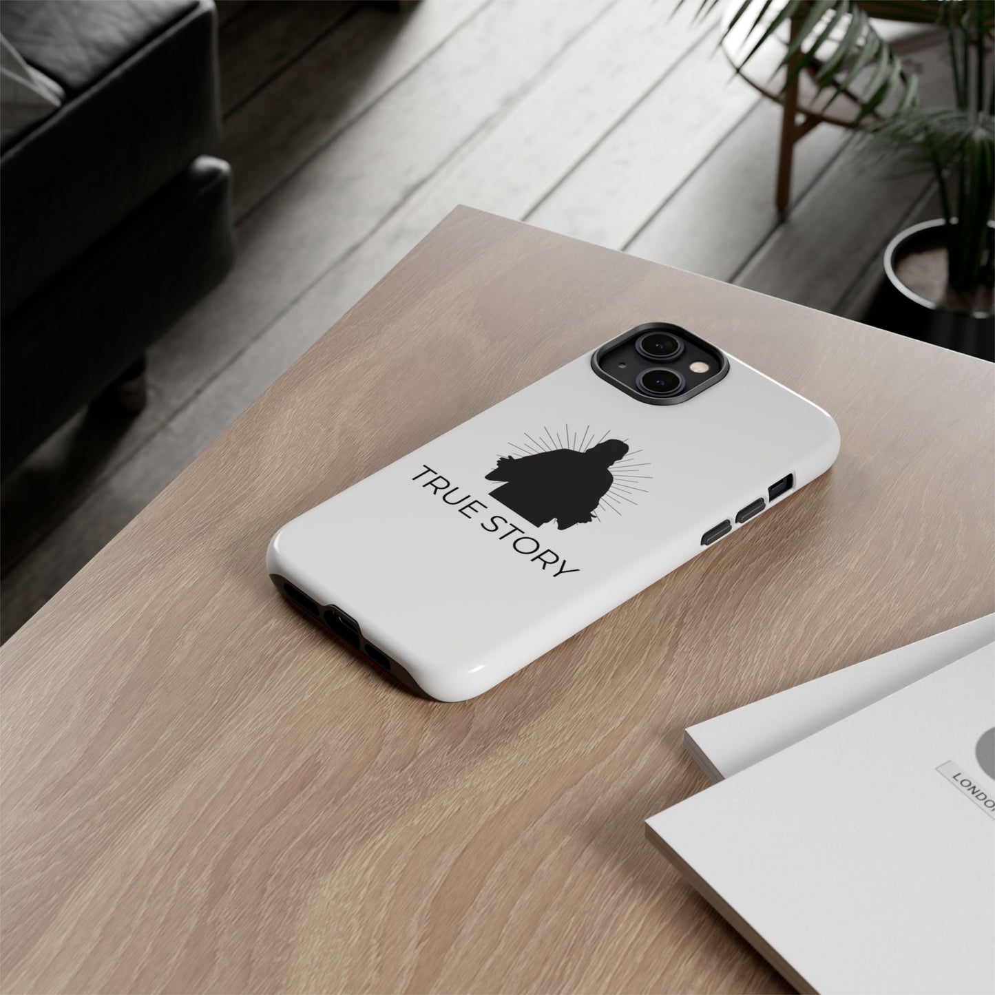 Phone Case Jesus Silhouette 'True' Story