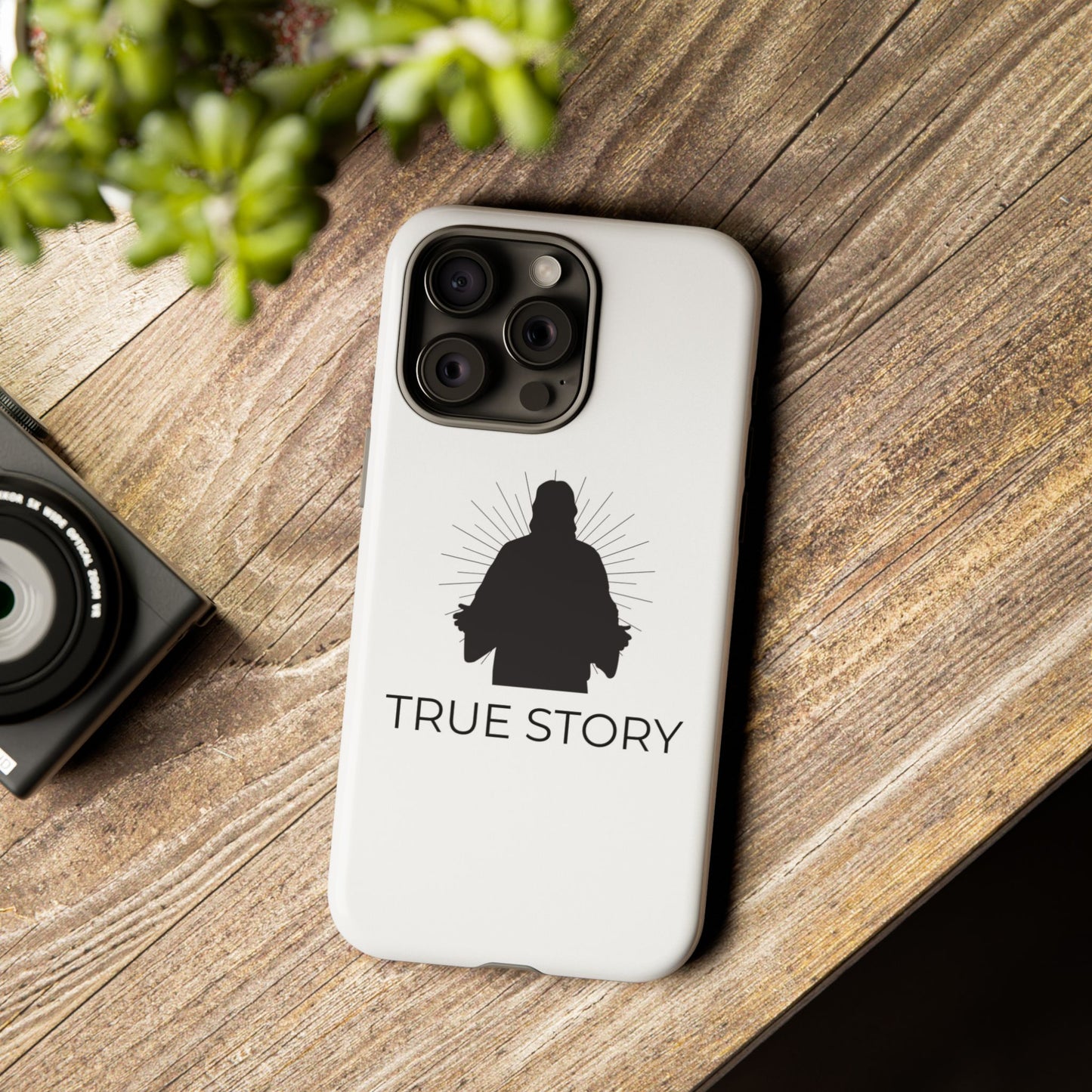 Phone Case Jesus Silhouette 'True' Story
