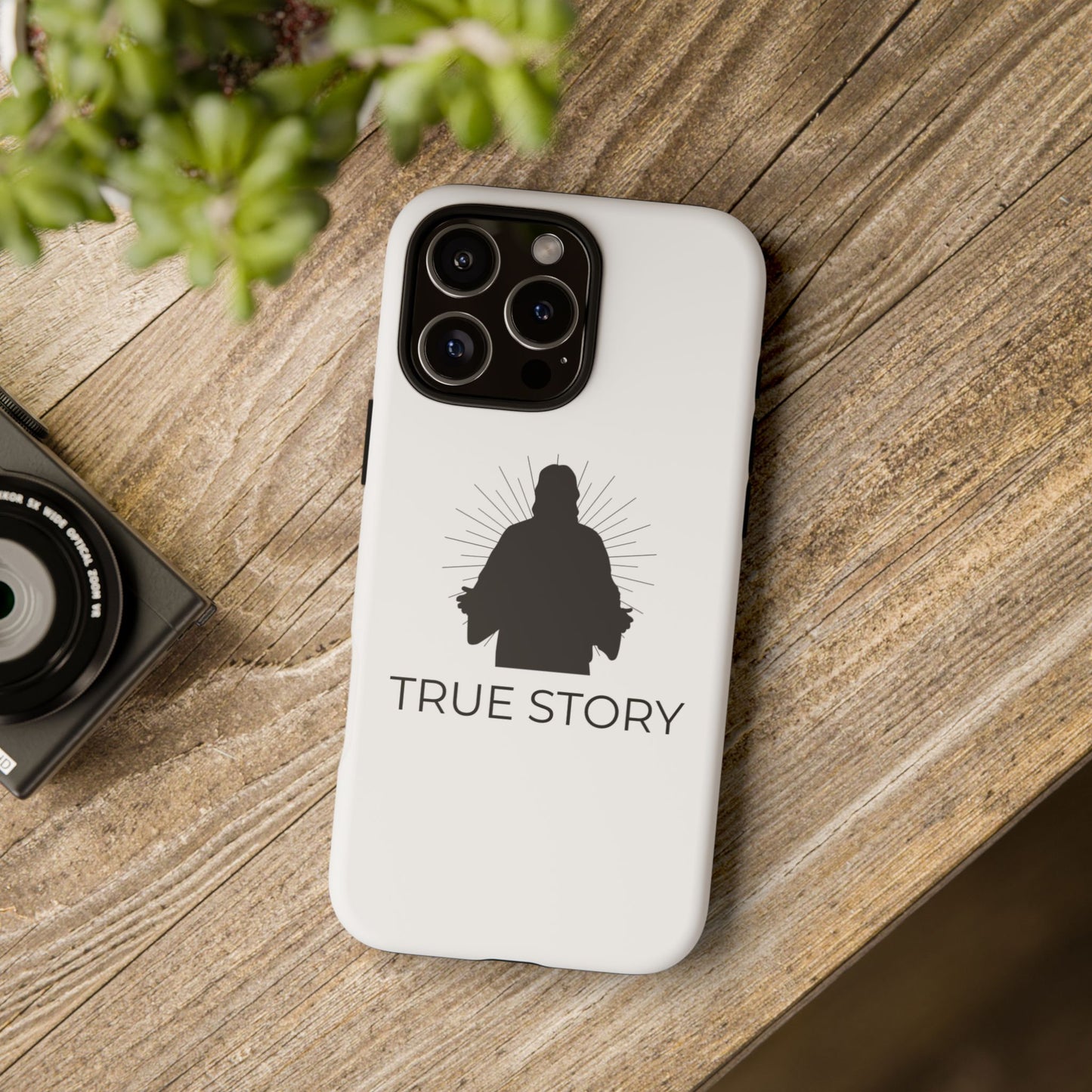Phone Case Jesus Silhouette 'True' Story