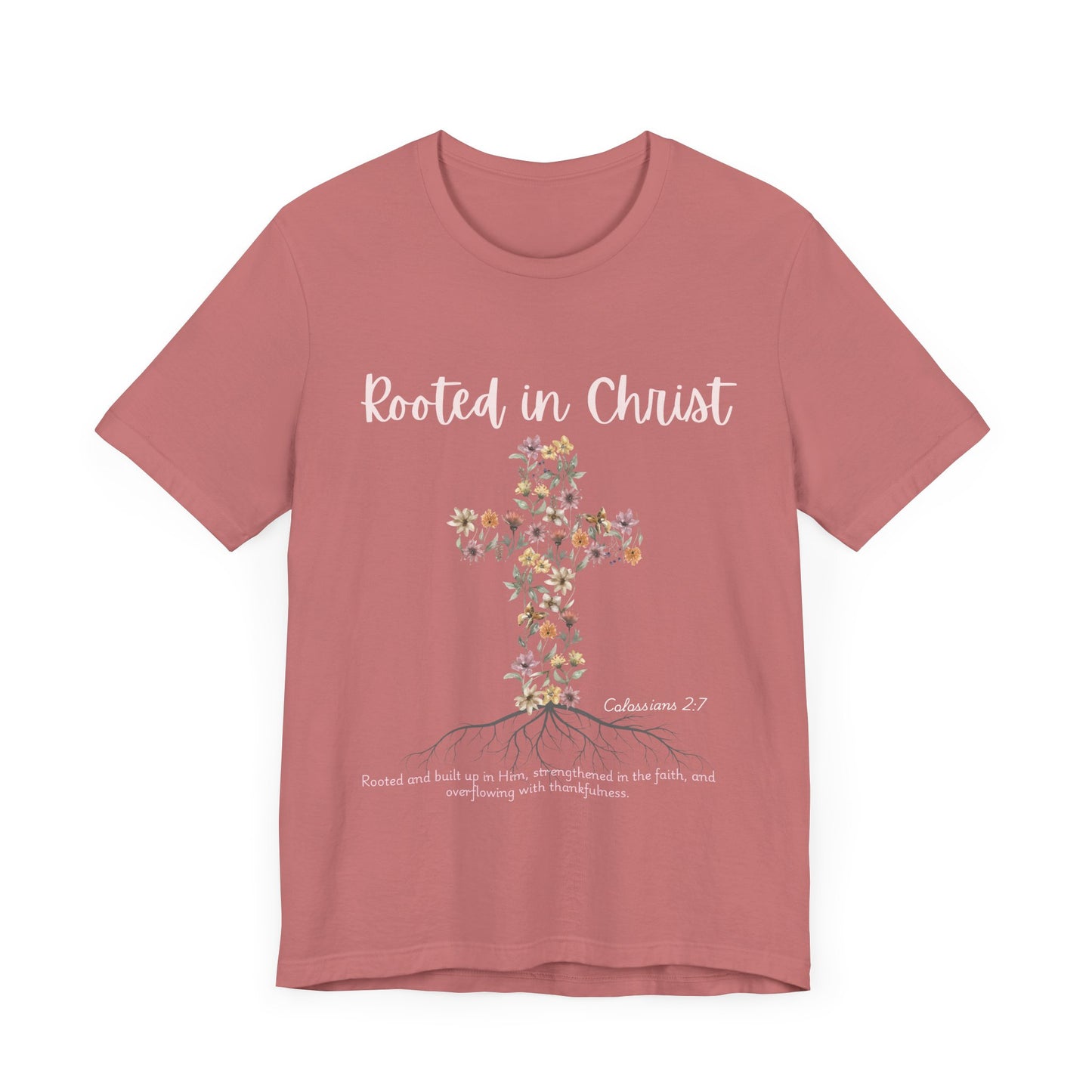 Rooted in Christ Short Sleeve Tee