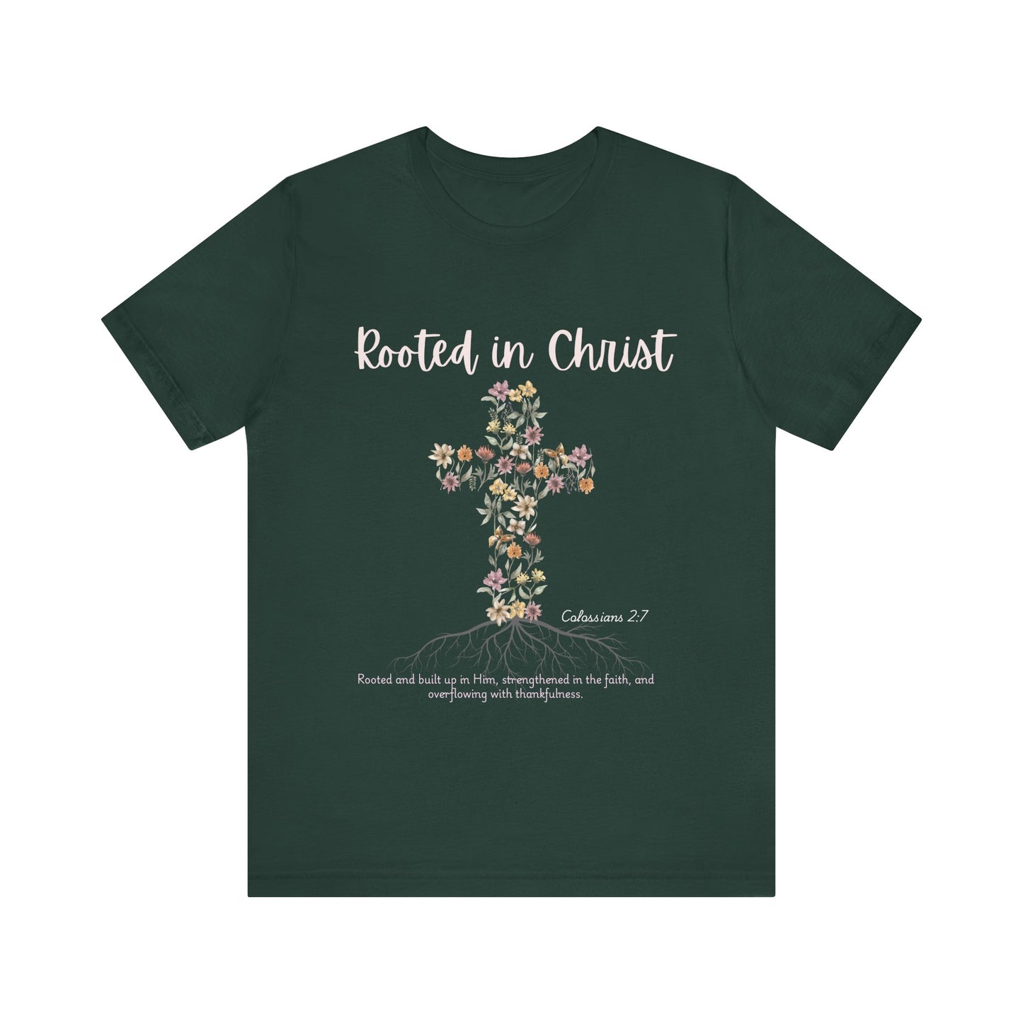 Rooted in Christ Short Sleeve Tee