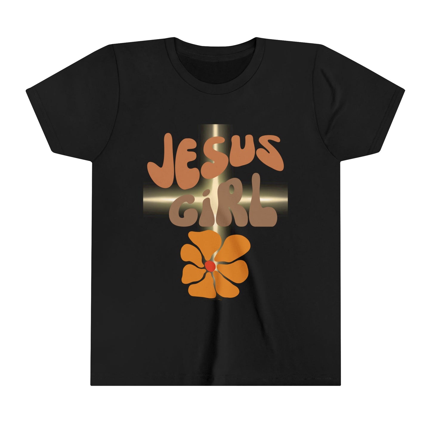 Jesus Girl Retro Youth Short Sleeve Tee