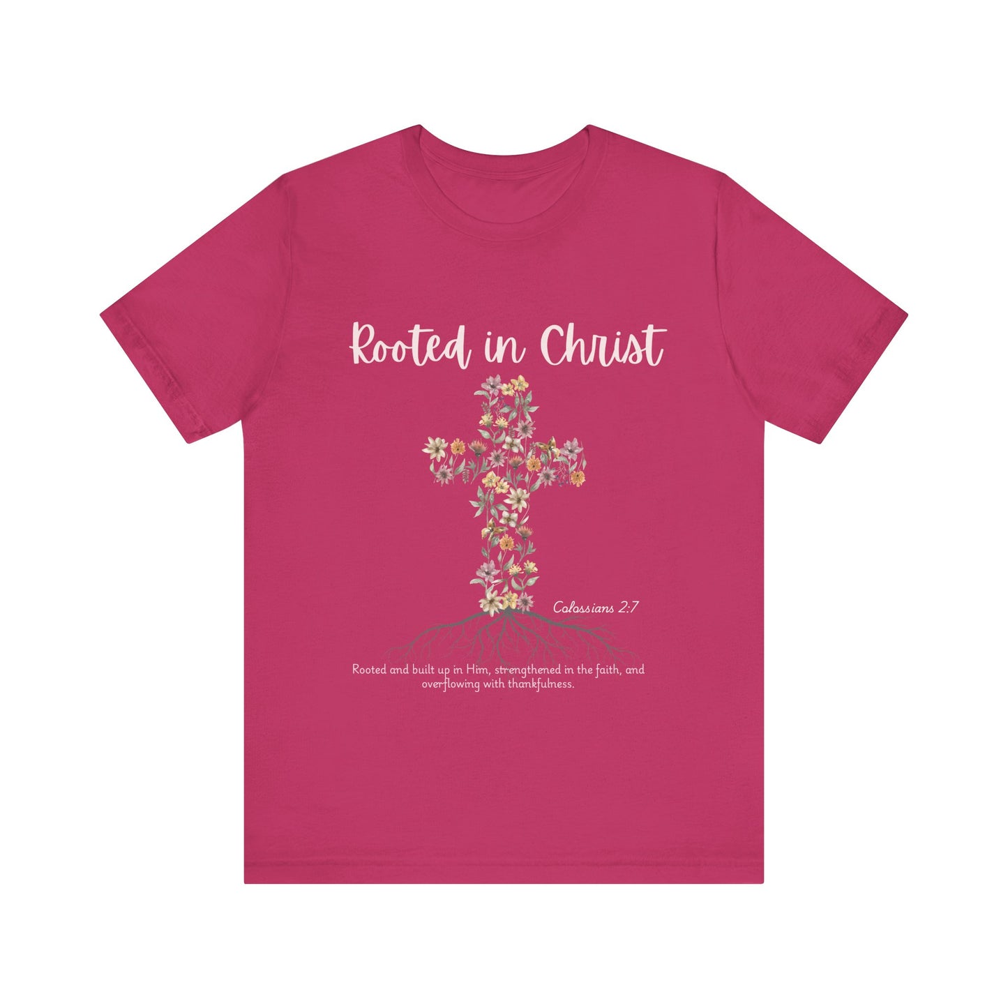 Rooted in Christ Short Sleeve Tee